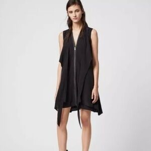 ALLSAINTS Silk Jayda Dress